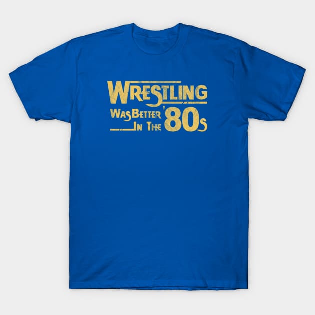 80s Wrestling T-Shirt by Totally Major